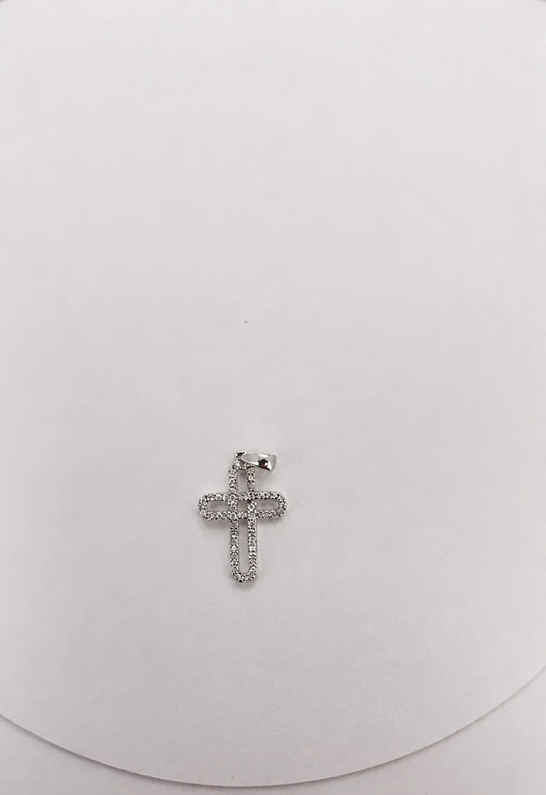 Kreuz Anhänger Diamant