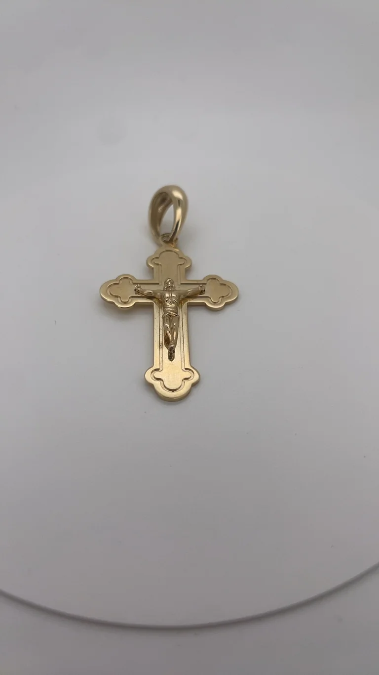 14 kt Gold, Kreuzanhänger