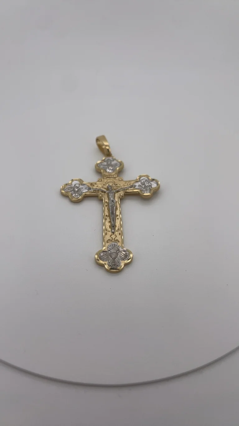 14 kt Gold, Kreuzanhänger