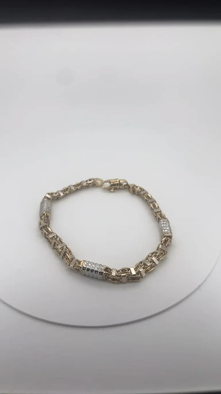 14kt Käfigarmband