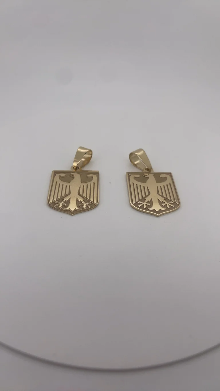 Deutschland, Adler, 14 kt Gold