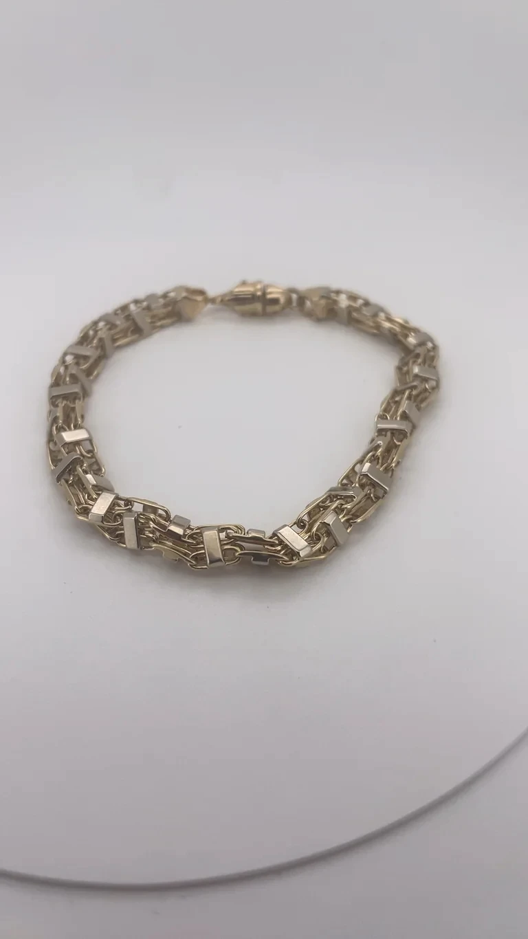 Käfigarmband 14kt